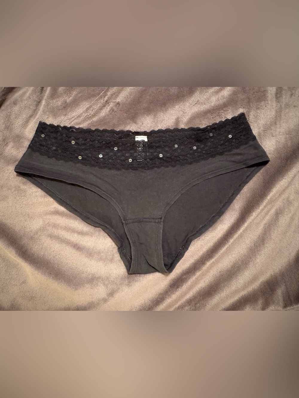 Bundle 3 for $10 Victoria's Secret Black Lace Hiphugger Panty